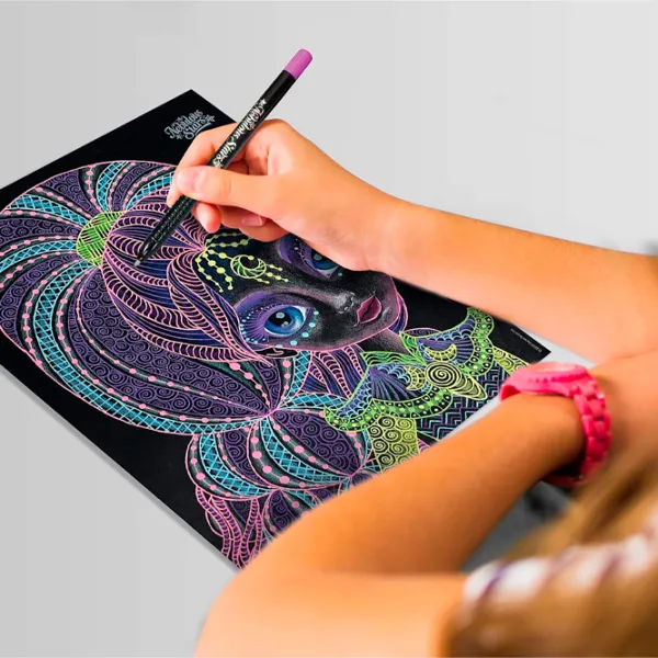 Set de creație Nebulous Stars Zentangle Black Pages Eclipsia 11121 7+/ Multicolor photo 4