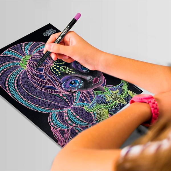 Set de creație Nebulous Stars Zentangle Black Pages Eclipsia 11121 7+/ Multicolor photo 4