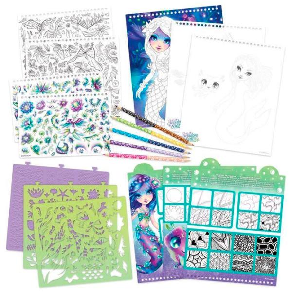 Set de creație Nebulous Stars Sketchbook Nenuphia 11132 7+/ Multicolor photo 2