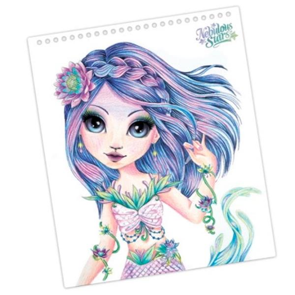 Set de creație Nebulous Stars Sketchbook Nenuphia 11132 7+/ Multicolor photo 3