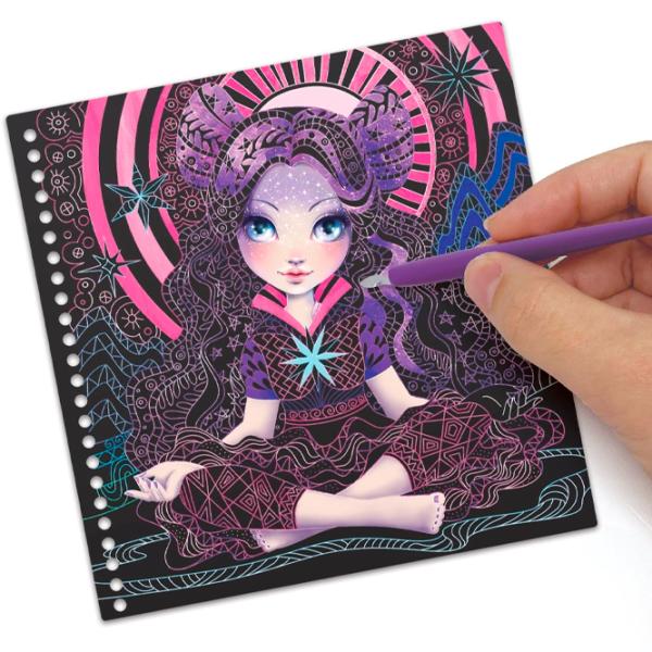 Set de creație Nebulous Stars Zen Scratch & Sketch 11128 7+/ Multicolor photo 4