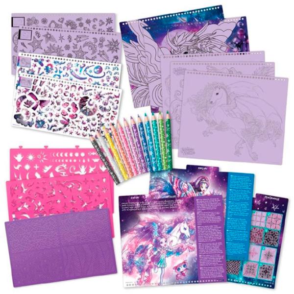 Set de creație Nebulous Stars Sketchbook - Forest Horses 11373 7+/ Multicolor photo 2