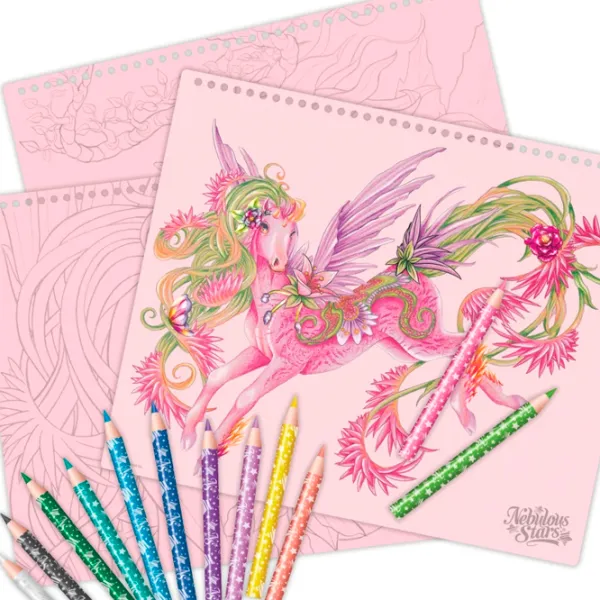 Set de creație Nebulous Stars Sketchbook - Forest Horses 11373 7+/ Multicolor photo 6