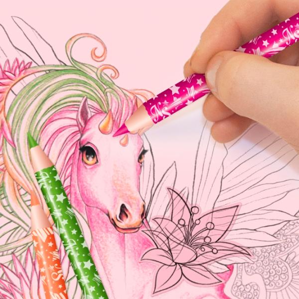 Set de creație Nebulous Stars Sketchbook - Forest Horses 11373 7+/ Multicolor photo 8