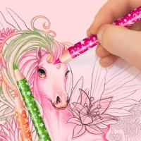 Set de creație Nebulous Stars Sketchbook - Forest Horses 11373 7+/ Multicolor photo 8