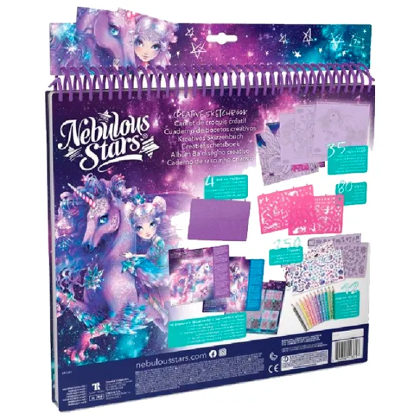 Set de creație Nebulous Stars Sketchbook - Forest Horses 11373 7+/ Multicolor photo 10