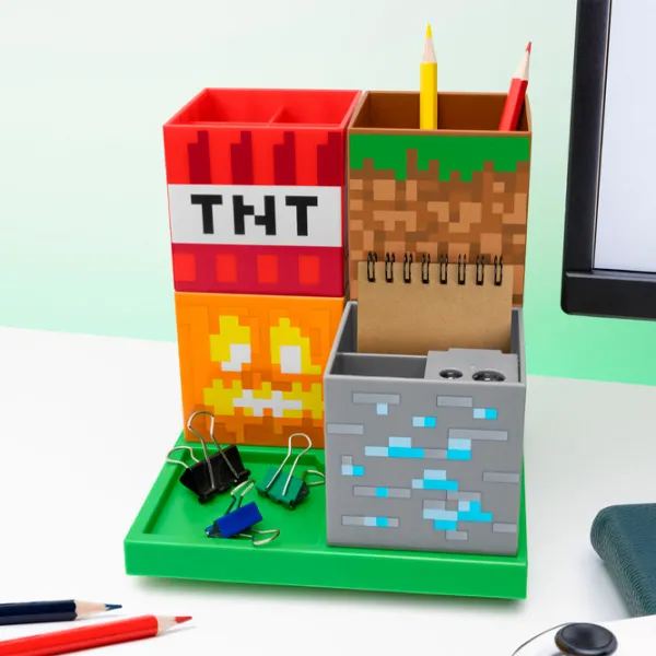 Органайзер Paladone Desktop Storage PP11372MCF Minecraft/ Разноцветный photo 6