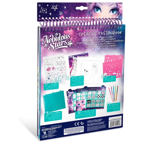 Set de creație Nebulous Stars Sketchbook Nebulia 11101 7+/ Multicolor photo 11
