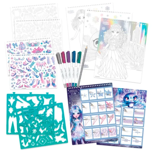 Set de creație Nebulous Stars Geometric Crystal Pages Iceana 11122 7+/ Multicolor photo 2