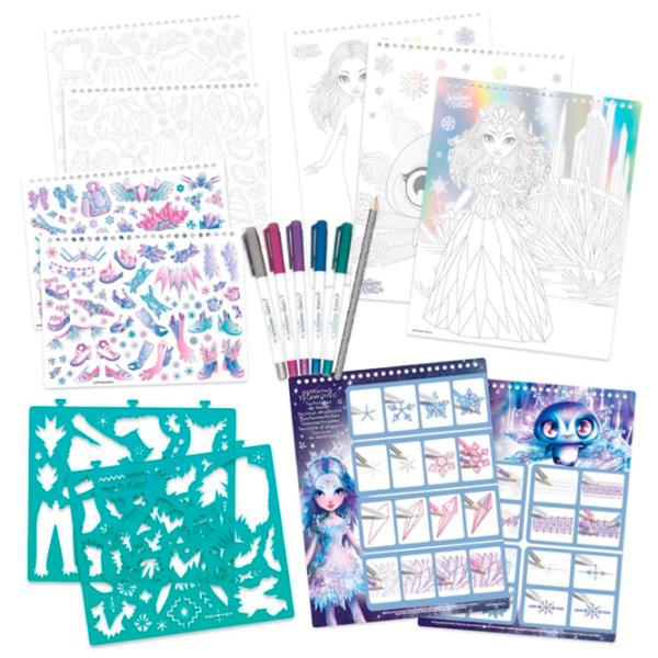 Set de creație Nebulous Stars Geometric Crystal Pages Iceana 11122 7+/ Multicolor photo 2