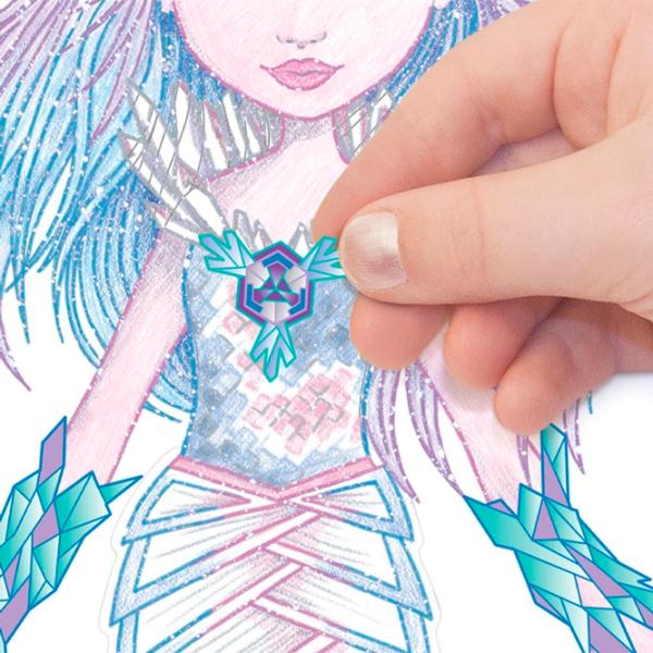 Set de creație Nebulous Stars Geometric Crystal Pages Iceana 11122 7+/ Multicolor photo 3