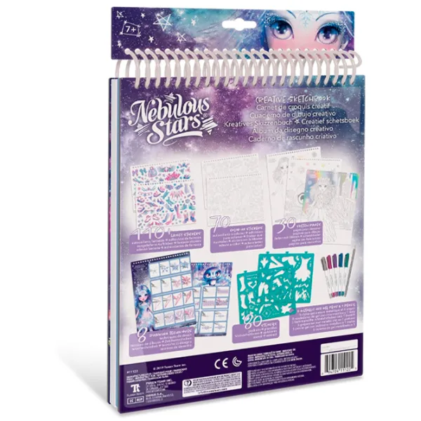 Set de creație Nebulous Stars Geometric Crystal Pages Iceana 11122 7+/ Multicolor photo 5