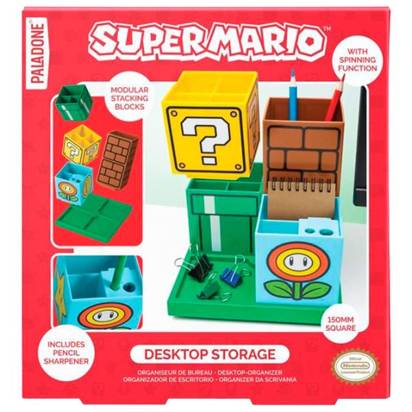 Organizator Paladone Desktop Storage PP11592NN Super Mario/ Multicolor photo 4