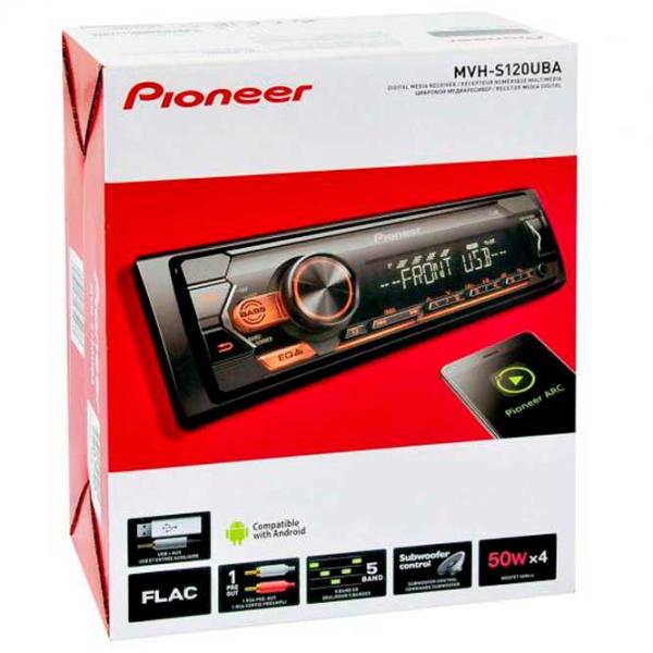 Mediaplayer auto Universal MVH-S120UBA Black photo 4