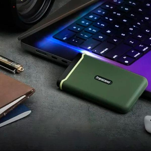 SSD Transcend ESD380C 500 ГБ TS500GESD380C/ Зелёный photo 5