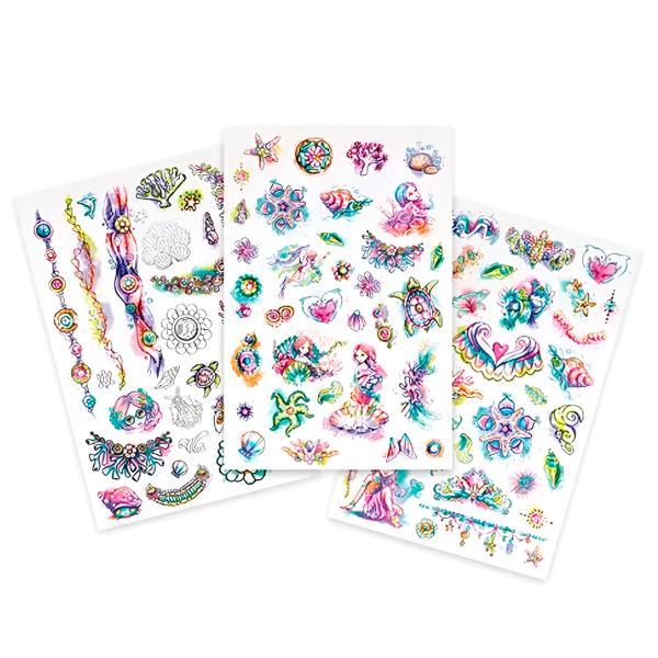 Set de creație Nebulous Stars Temporary Tattoos 11410 7+/ Multicolor photo 4