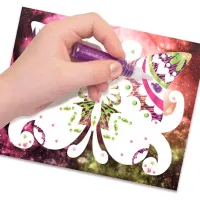 Креативный набор Nebulous Stars Glitter & Foil Art 11011 7+/ Разноцветный photo 6