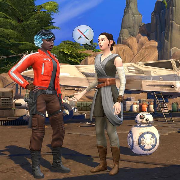 The Sims 4 Base Game + Star Wars: Journey to Batuu Game Pack Game for Xbox One photo 2 The Sims 4 Base Game + Star Wars: Journey to Batuu Game Pack Game for Xbox One photo 2