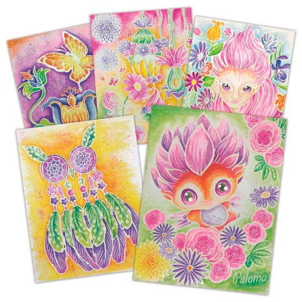 Set de creație Nebulous Stars Watercolor Petulia 11120 7+/ Multicolor photo 3
