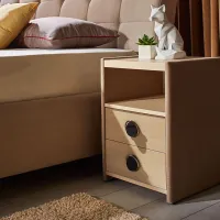 Тумбочки Ambianta Samba 58см x 42см x 41см/ ЛДСП/ Бежевый photo 2