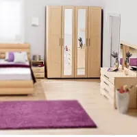 Dulap Clasic Ambianta Inter-3 160 x 52.5 x 224 / PAL melaminat / Cream photo 3