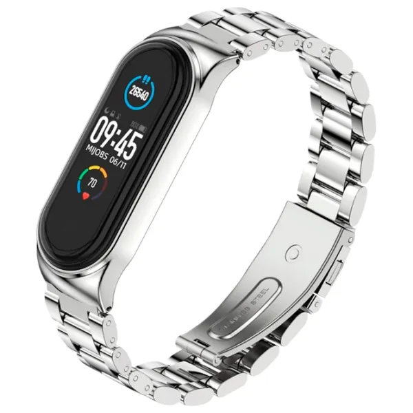 Ремень Xiaomi Mi Band 3 Stainless Cталь/ Серебристый photo 2
