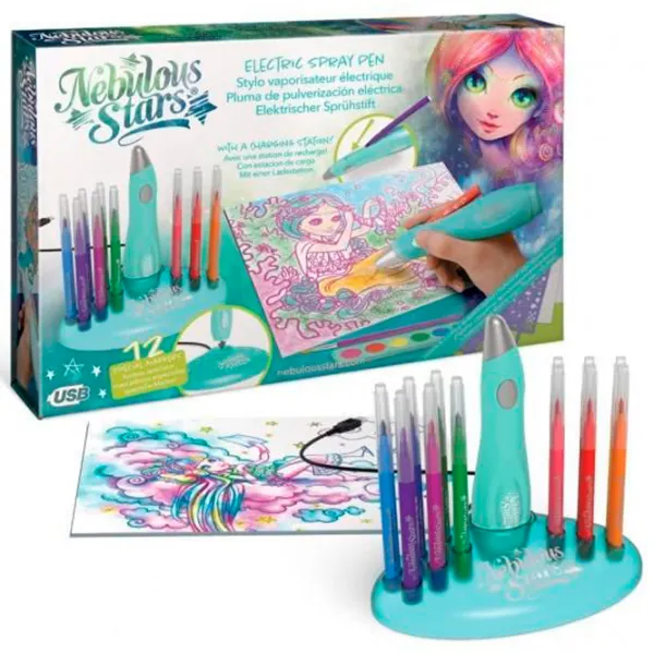 Set de creație Nebulous Stars Electric Spray Pen 11352 7+/ Multicolor photo 3