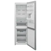 Frigider SHARP SJ-NBA21DMDIE-EU cu congelator jos 331 l / 186 cm / Inox photo 2