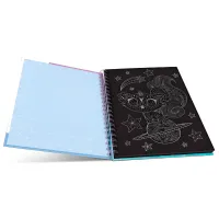Set de creație Nebulous Stars Isadora's Black Pages Coloring Book 11136 7+/ Multicolor Black photo 5