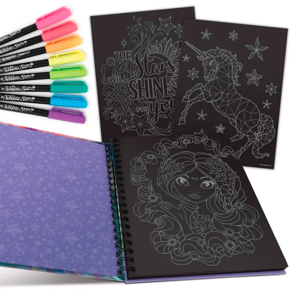 Set de creație Nebulous Stars Coloring Book 11111 7+/ Multicolor Black photo 2