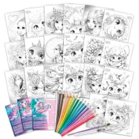 Креативный набор Nebulous Stars Watercoloring Book Set 11133 7+/ Разноцветный photo 6