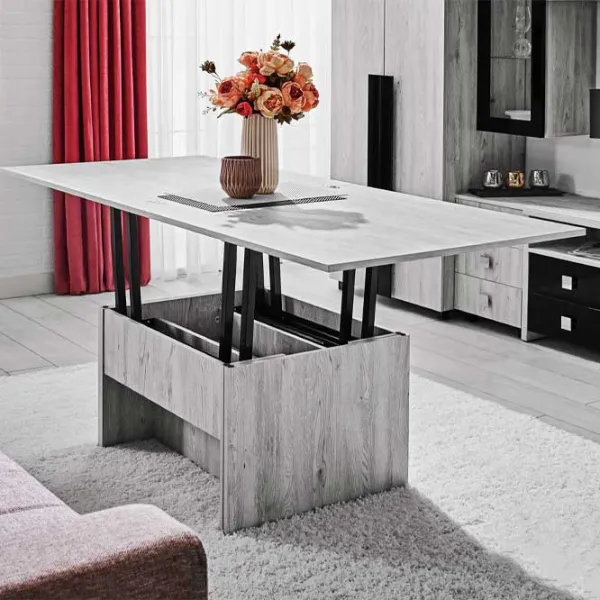 Măsuță de cafea Ambianta Trio White photo 3