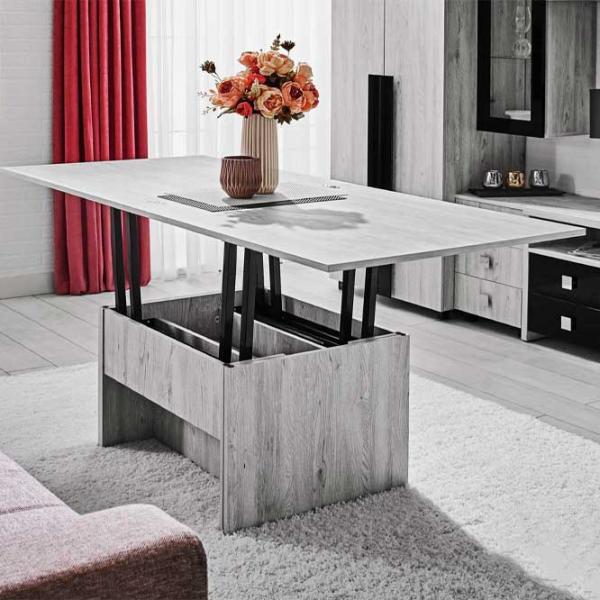 Măsuță de cafea Ambianta Trio White photo 3