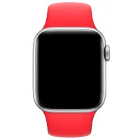Ремень Apple Watch Sport Stainless Фторэластомер/ 38 mm/ Красный photo 3