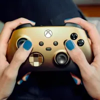 Gamepad Microsoft Gold Shadow Special Edition Fără fir / 12 buttons / Black photo 9