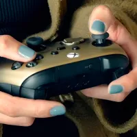 Gamepad Microsoft Gold Shadow Special Edition Fără fir / 12 buttons / Black photo 10
