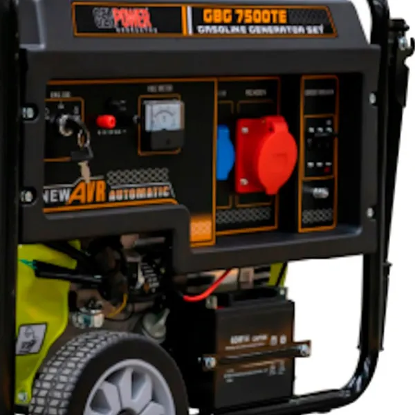Generator de curent Genpower GBG 7500 TE 231/ 400 V Benzină/ 6.3 kW photo 4