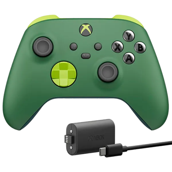 Gamepad Microsoft Remix Special Edition Fără fir / 12 buttons / Green photo 2