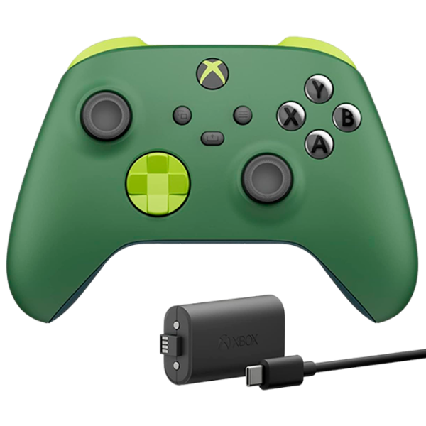 Gamepad Microsoft Remix Special Edition Fără fir / 12 buttons / Green photo 2