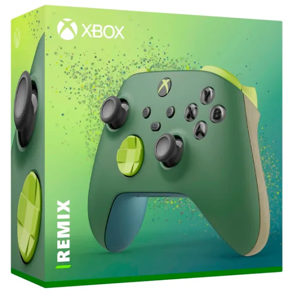 Gamepad Microsoft Remix Special Edition Fără fir / 12 buttons / Green photo 8
