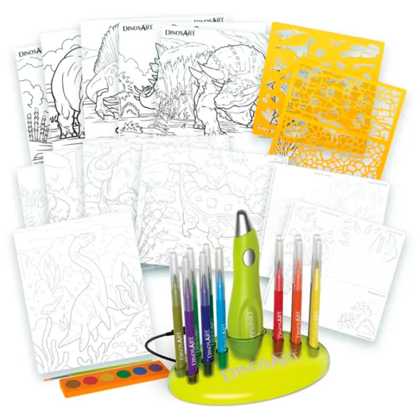Set de creație DinosArt Electric Spray Pen 15152 7+/ Multicolor photo 3