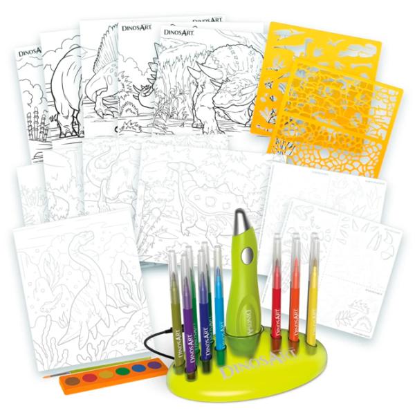 Set de creație DinosArt Electric Spray Pen 15152 7+/ Multicolor photo 3