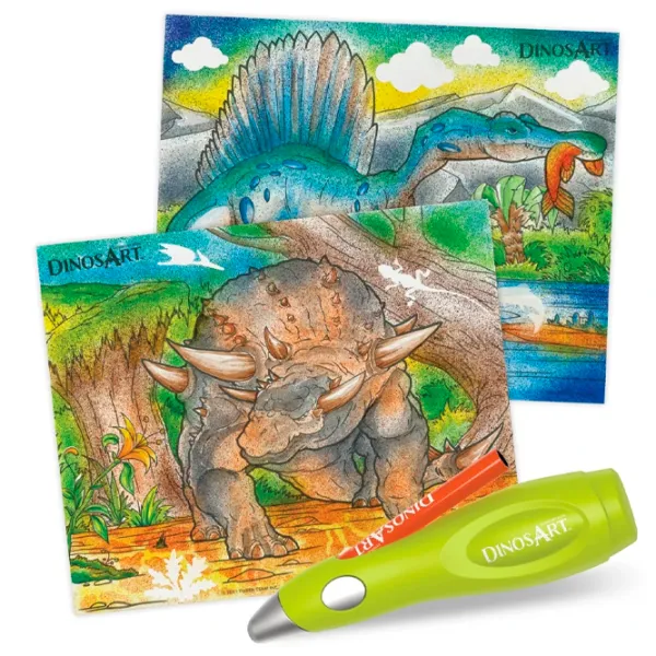 Set de creație DinosArt Electric Spray Pen 15152 7+/ Multicolor photo 4