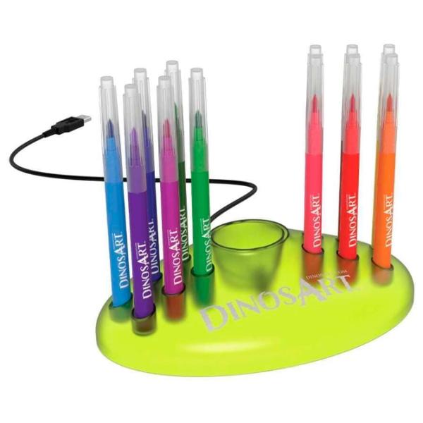Set de creație DinosArt Electric Spray Pen 15152 7+/ Multicolor photo 7