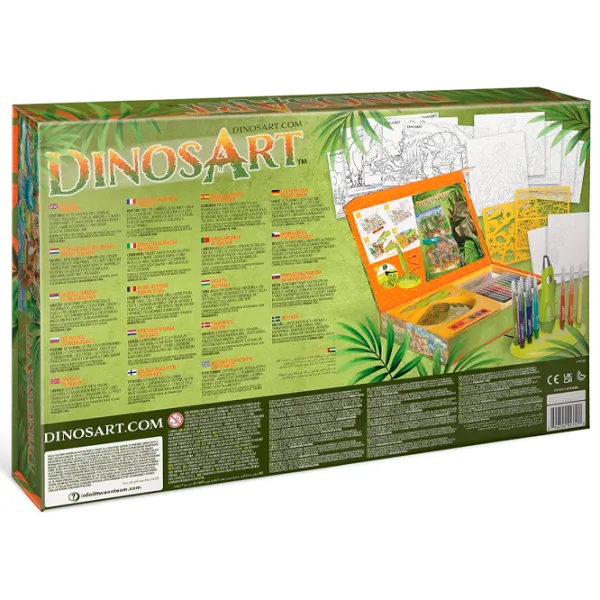 Set de creație DinosArt Electric Spray Pen 15152 7+/ Multicolor photo 10