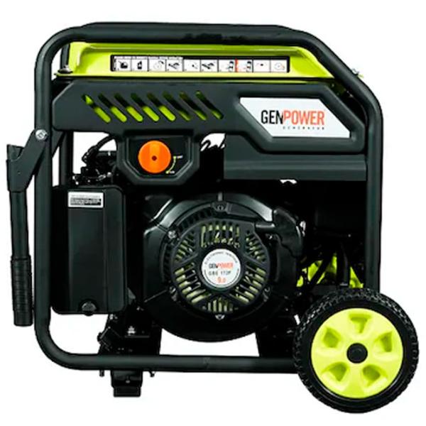 Генератор Genpower GBG 75 IE 220 В/ 12 В Бензин/ 6.3 кВт photo 2