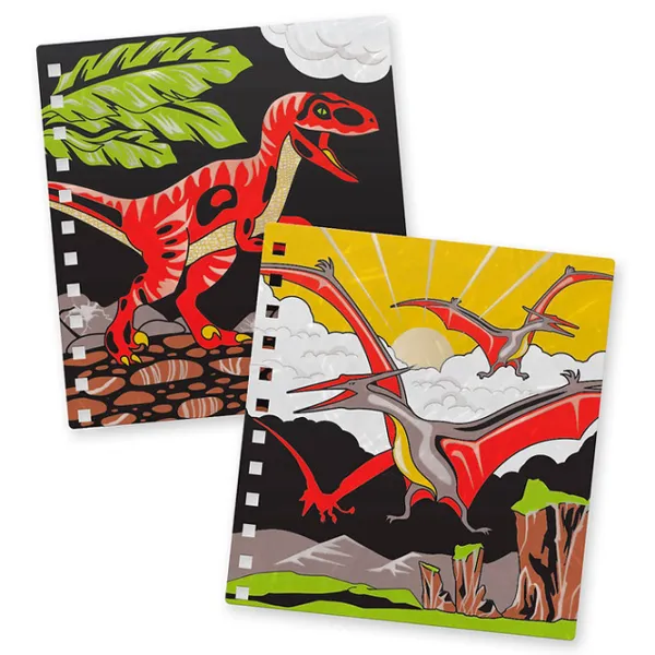 Set de creație DinosArt Velvet Art 15204 7+/ Multicolor photo 4