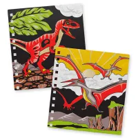 Set de creație DinosArt Velvet Art 15204 7+/ Multicolor photo 4
