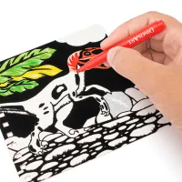 Set de creație DinosArt Velvet Art 15204 7+/ Multicolor photo 5