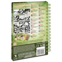 Set de creație DinosArt Velvet Art 15204 7+/ Multicolor photo 6